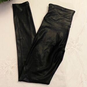 spanx faux leather leggings